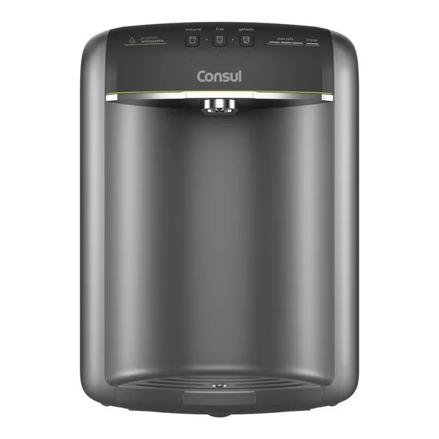 Purificador De Água Gelada Cinza Compressor 127v Consul