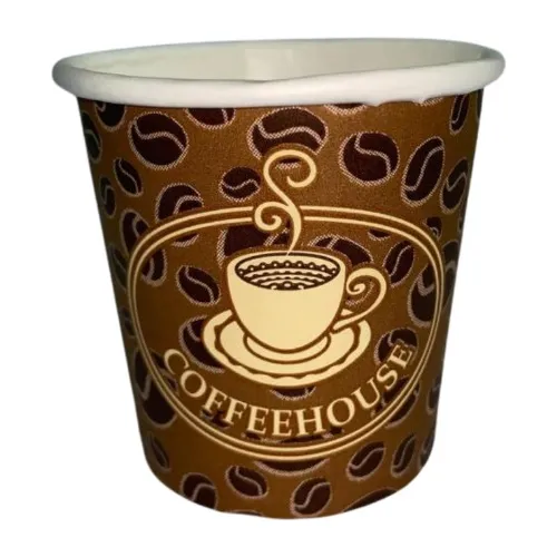 Vaso Parafinado Para Cafe Y Bebida Caliente 4oz S/tapa 1000u