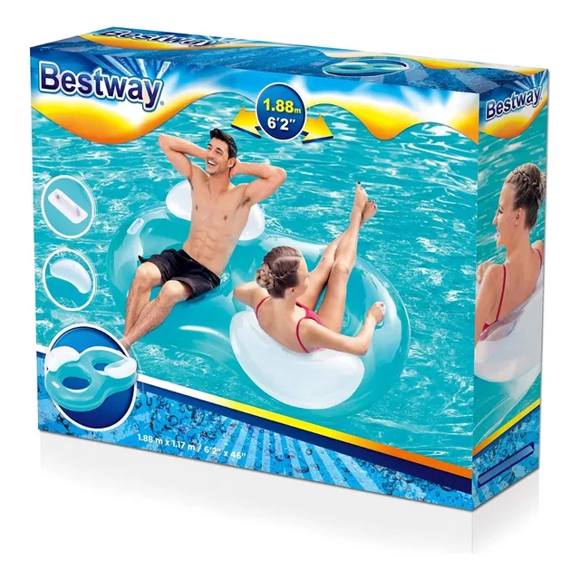 Flotador Tipo Sofá Para 2 Personas - Con Soporte Lumbar