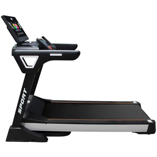 Caminadora Electrica Centurfit 3.6 Hp Pantalla Wifi Videos Color Negro