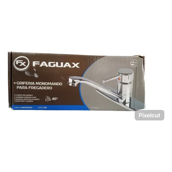Faguax Griferia P/fregadero, 100% Cobre Montecarlos G28