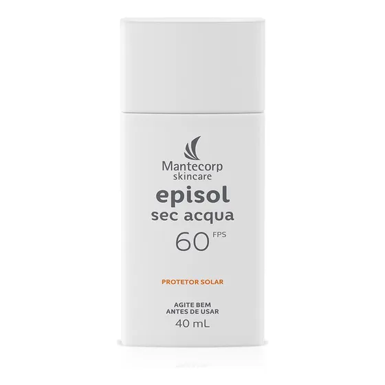 Protetor Solar Facial Episol Sec Acqua Sem Cor Fps 60 - 40ml
