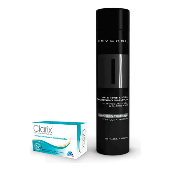 Clarix + Reversil® Shampoo Anti Caída | Recuperación Capilar