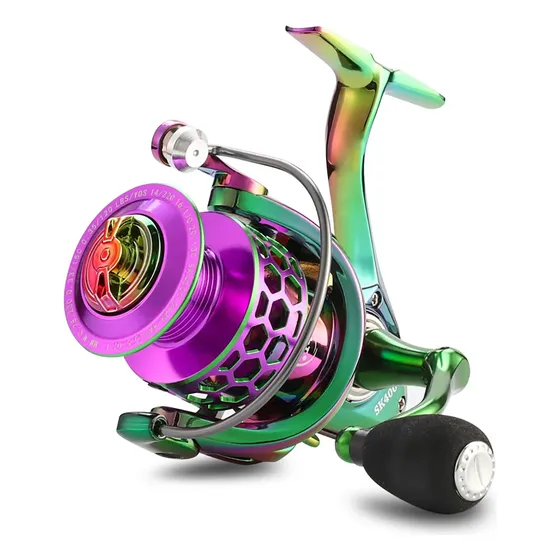 Molinete Pesca Billings Sk3000 8kg 5.0:1 Colorful Direito/esquerdo