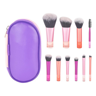 Set De 10 Minibrochas De Maquillaje Set De 10 Minibrochas De Maquillaje