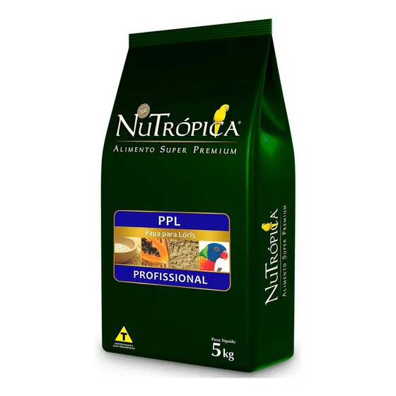 Nutrópica Papa Para Lóris 5kg. - Profissional