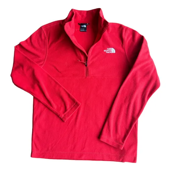 Buzo Saco Hoodie Sueter North Face M196 Talla S Hombre Rojo