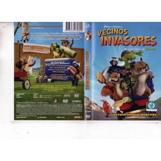 Vecinos Invasores (2006) - Dvd Original - Mcbmi