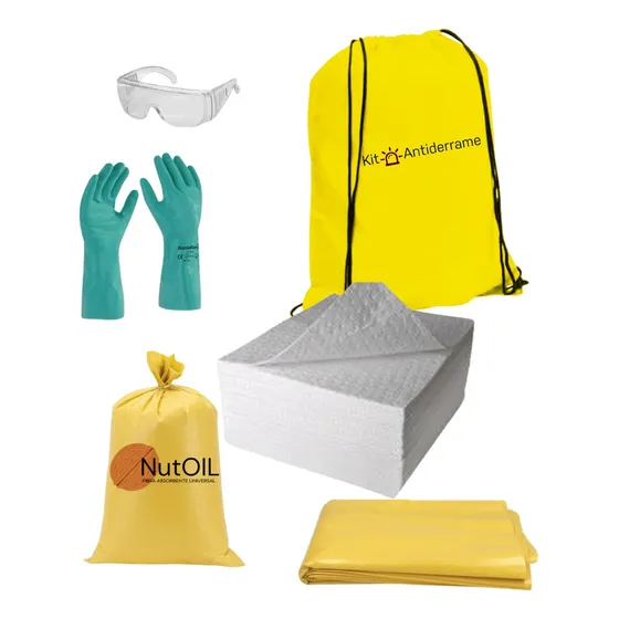 Kit Antiderrame Precio Universal 15 Lts Hidrocarburos Diesel