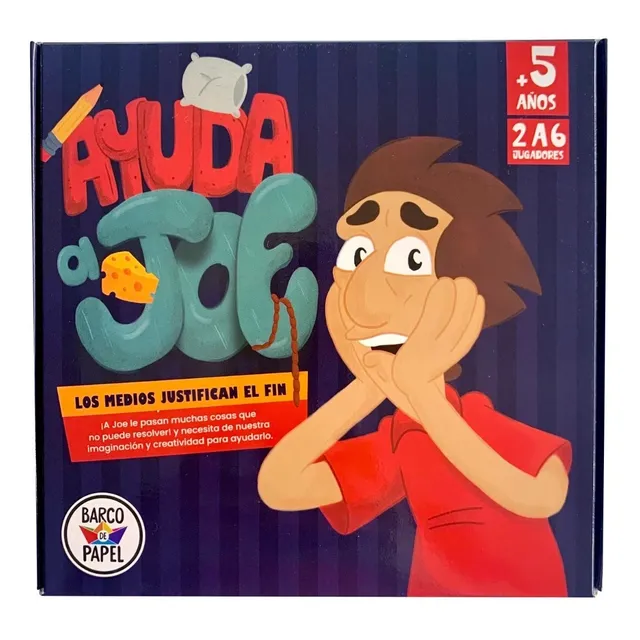 Juego De Mesa Didáctico Para Niños Ayuda A Joe Imaginación