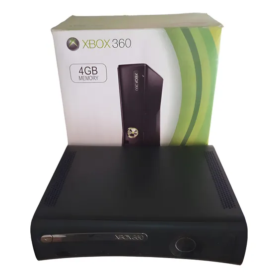 Video Game X Box 360 Elite Travado Placa Jasper Ler Descriçao Preto