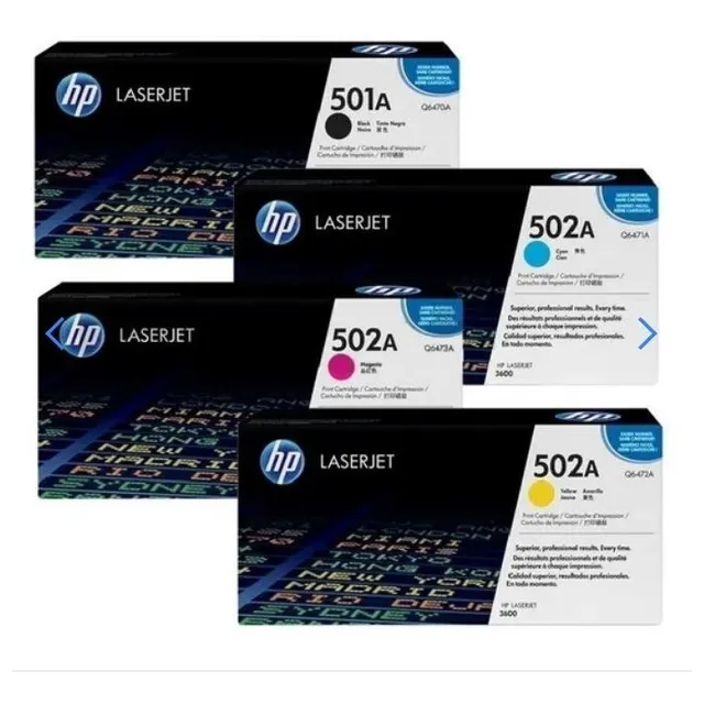 Toner Nuevo Y Original Hp.... Q6470a Q6471a Q6472a Q6473a