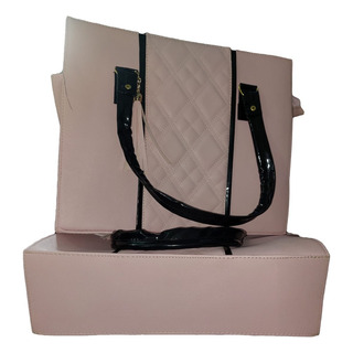 Bolsa De Hombro De Color Crema Con Negro Bolsa De Hombro De Color Crema Con Negro