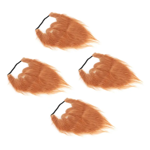 Barbas Postizas Navideñas, Divertido Bigote Falso Para Disfr