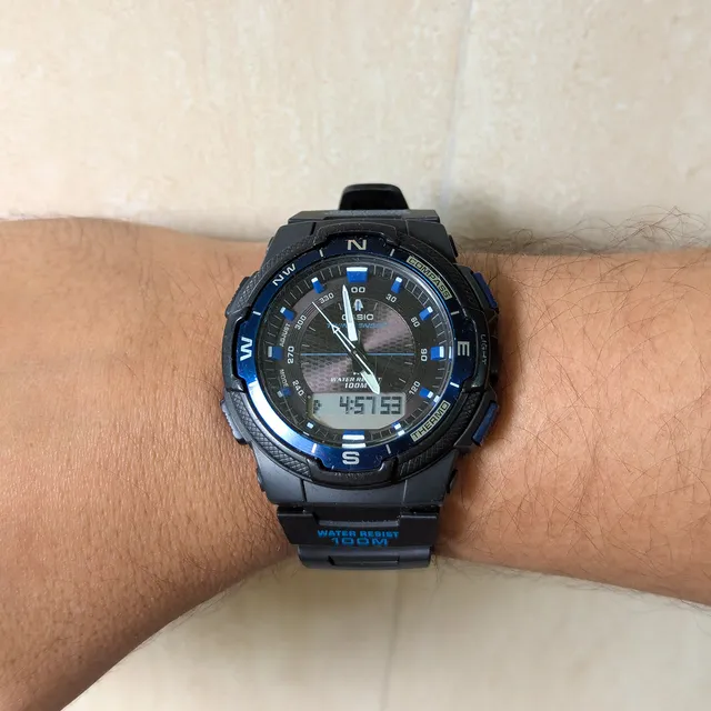 Reloj Casio Sgw-500h Original Usado En Buen Estado
