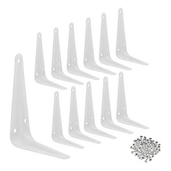 Soportes De Estantería De Ángulo De Pared Wideskall® Metal 5