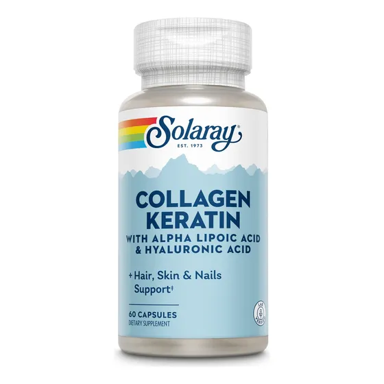 Keratina De Collagen Solaray Con Ácido Lipoico Alfa Y Kx9ql