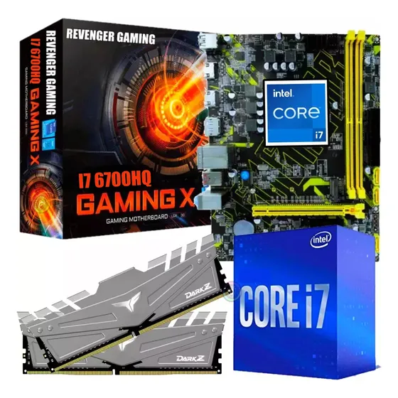 Kit Upgrade Intel Core I7 4.0ghz + Placa Mãe Ddr4 + 32gb Ram