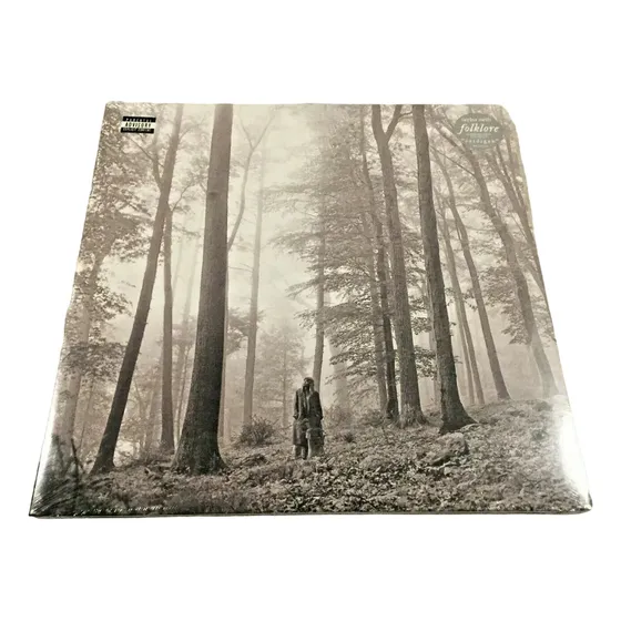 Taylor Swift Lp Duplo Folklore Lacrado Disco Vinil