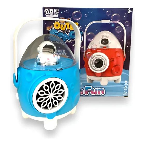 Burbujero Automático Rocket Espacial Con Sonido