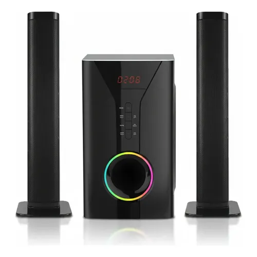 Soundbar Bluetooth Mzeibo 2 em 1 60W 32 Polegadas com Controle