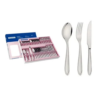 Tramontina Faqueiro Laguna Aço Inox Brilhoso 36 Peças Tramontina Faqueiro Laguna Aço Inox Brilhoso 36 Peças