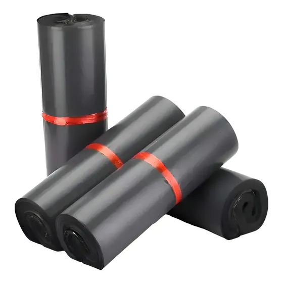 Bolsas Courier 17x30 cm Negro - Pack 100