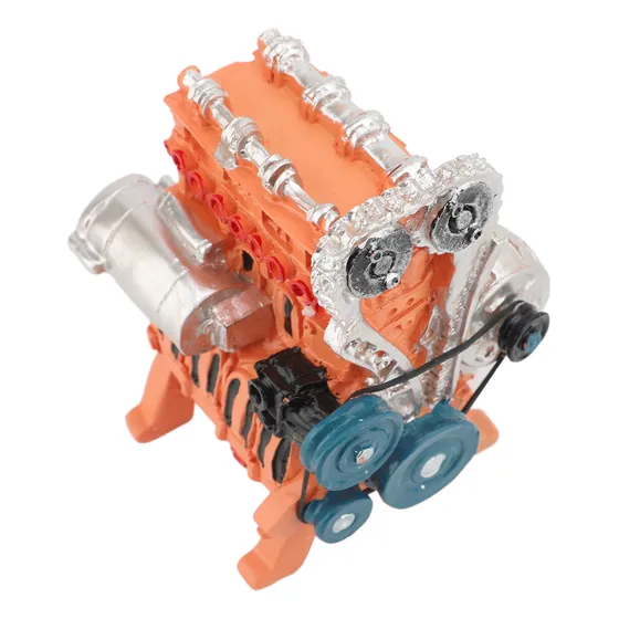 Kit De Modelo De Motor De Carro Plástico De 8 Cilindros