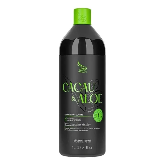Sellado Black Zap Cacao Aloe Liberación Solo Un Paso 1L