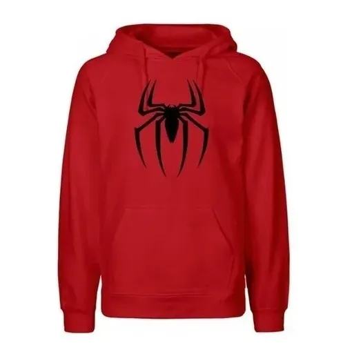 Sudaderas De Spiderman Hombre Araña Sueter Navideño Rojo