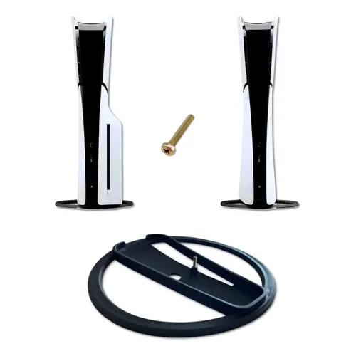 Kit Suporte 6 Caixas De Jogos + Suporte Controle + Logo Ps4