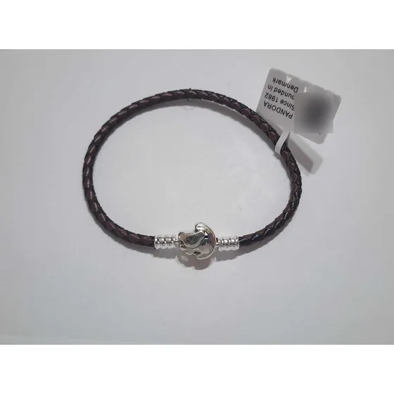 Pulsera Pandora Pelicula Rey Leon 4 Bebe Simba Mufasa Cuero