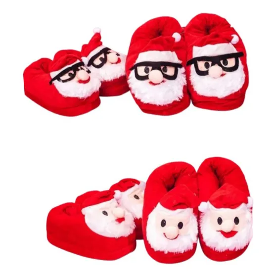 Pantuflas Navidad Santa Clauss