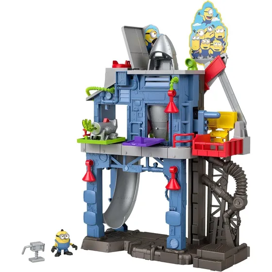 Fisher Price Imaginext * Minions Laboratorio De Gru