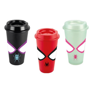 3 Vasos Cafeteros Spiderman Hombre Araña Fiesta Reutilizable 3 Vasos Cafeteros Spiderman Hombre Araña Fiesta Reutilizable