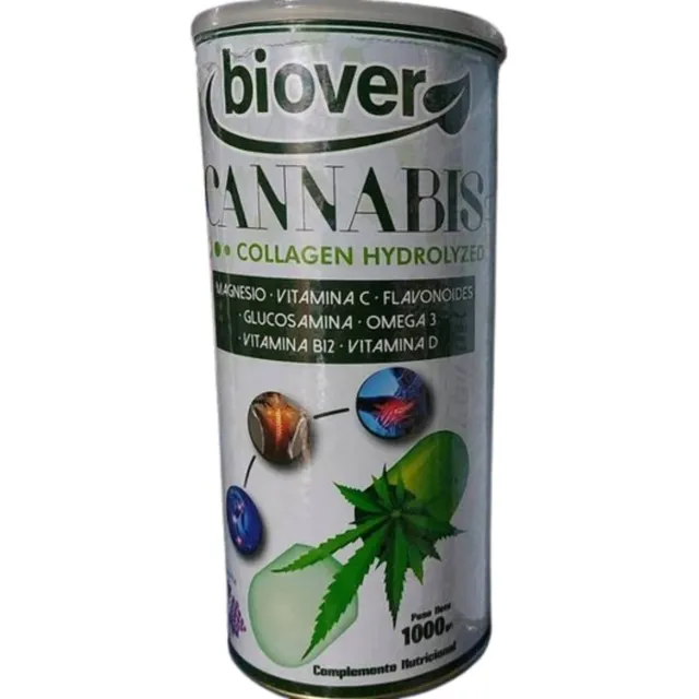 Colágeno Hidrolizado En Polvo Biover Lata 700g Inc/envio