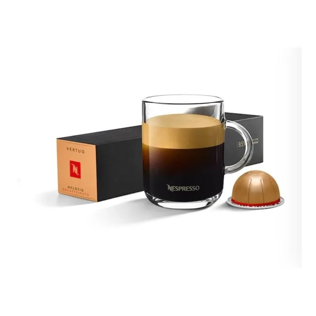 10 Cápsulas Café Nespresso Vertuo Melozio Descafeinado