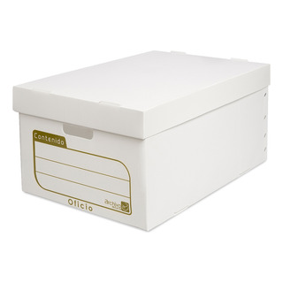 Caja Para Archivo Muerto T/ Oficio Plástico C/6 Pzas Color Blanco Caja Para Archivo Muerto T/ Oficio Plástico C/6 Pzas Color Blanco