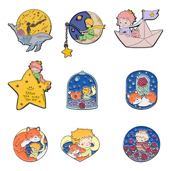 - Pines / Pins Para Gorra. Paquete 9 /el Principito
