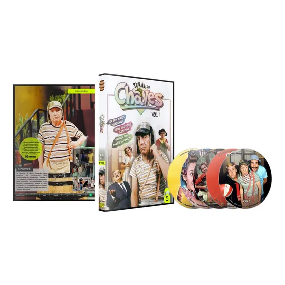 Dvd Chaves 1a Temporada 1973 Completa Multi Áudio