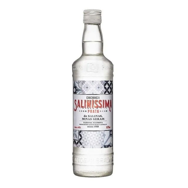 Cachaça Saliníssima Prata 670ml