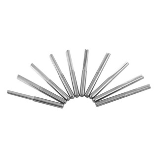 Set 10 Piezas Brocas Fresas Para Fresadora Cnc 1/8 3.175mm Set 10 Piezas Brocas Fresas Para Fresadora Cnc 1/8 3.175mm