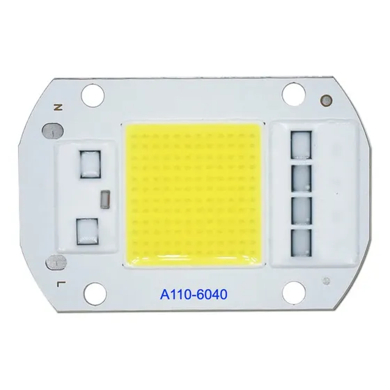 Chip Led Cob, 50w, Blanco Frio, 110v. 
