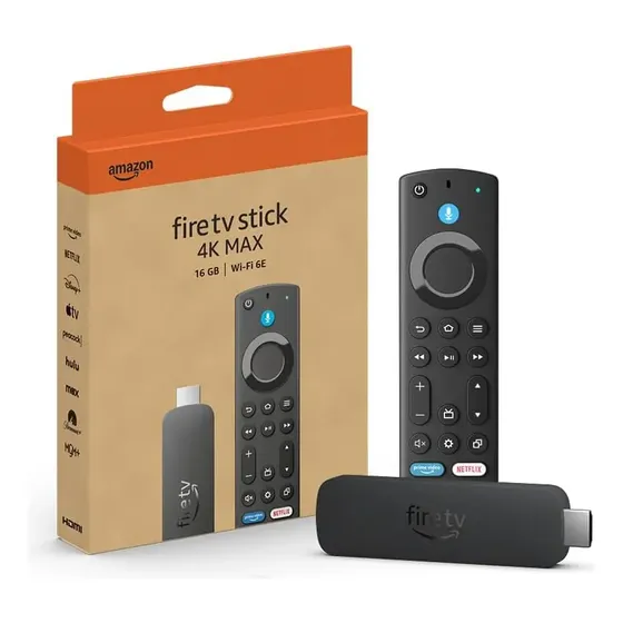 Amazon Fire Tv 4k Max 16gb Control De Voz Con Alexa Negro De Voz