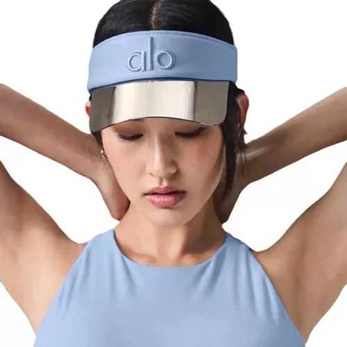 A Alo Visera Deportiva Reflectante Sombrero De Copa Vacío