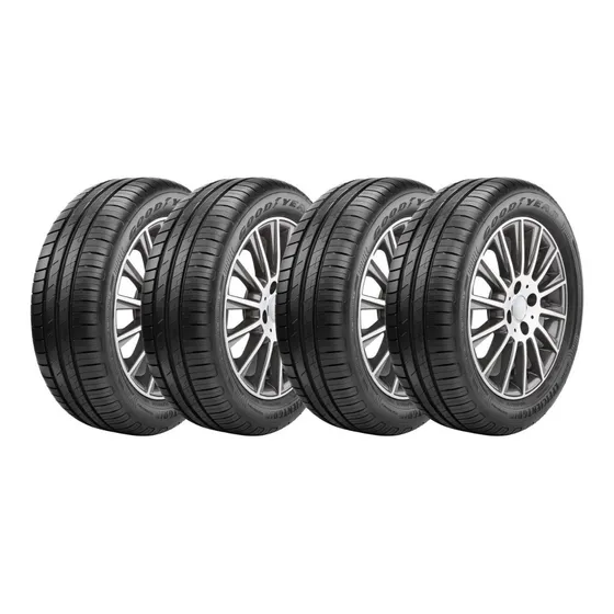 4 Cubiertas Goodyear 205/60 R15 91v Eff. Grip Perf. Índice De Velocidad H