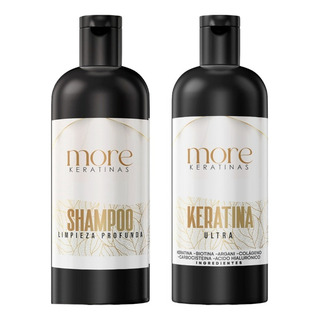 Keratina Ultra 1lt + Shampoo Limpieza Profunda 1lt Keratina Ultra 1lt + Shampoo Limpieza Profunda 1lt