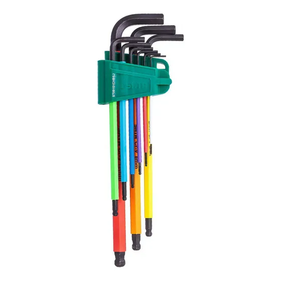 Jogo Chaves Allen 9 Peçs 1,5 A 10mm Color St09101chbsj Sata