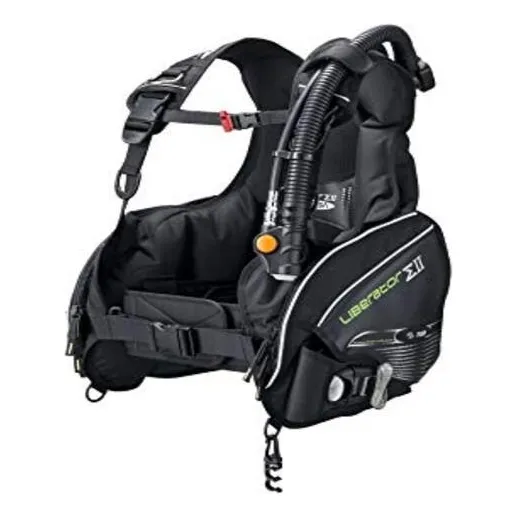 Chaleco Compensador Tusa Bc-0103b-bk Para Buceo Negro M