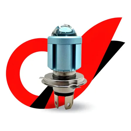 Lâmpada De Led H4 Moto Farol Alto E Baixo 6500k 1500 Lúmens